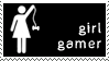 Girl Gamer Stamp