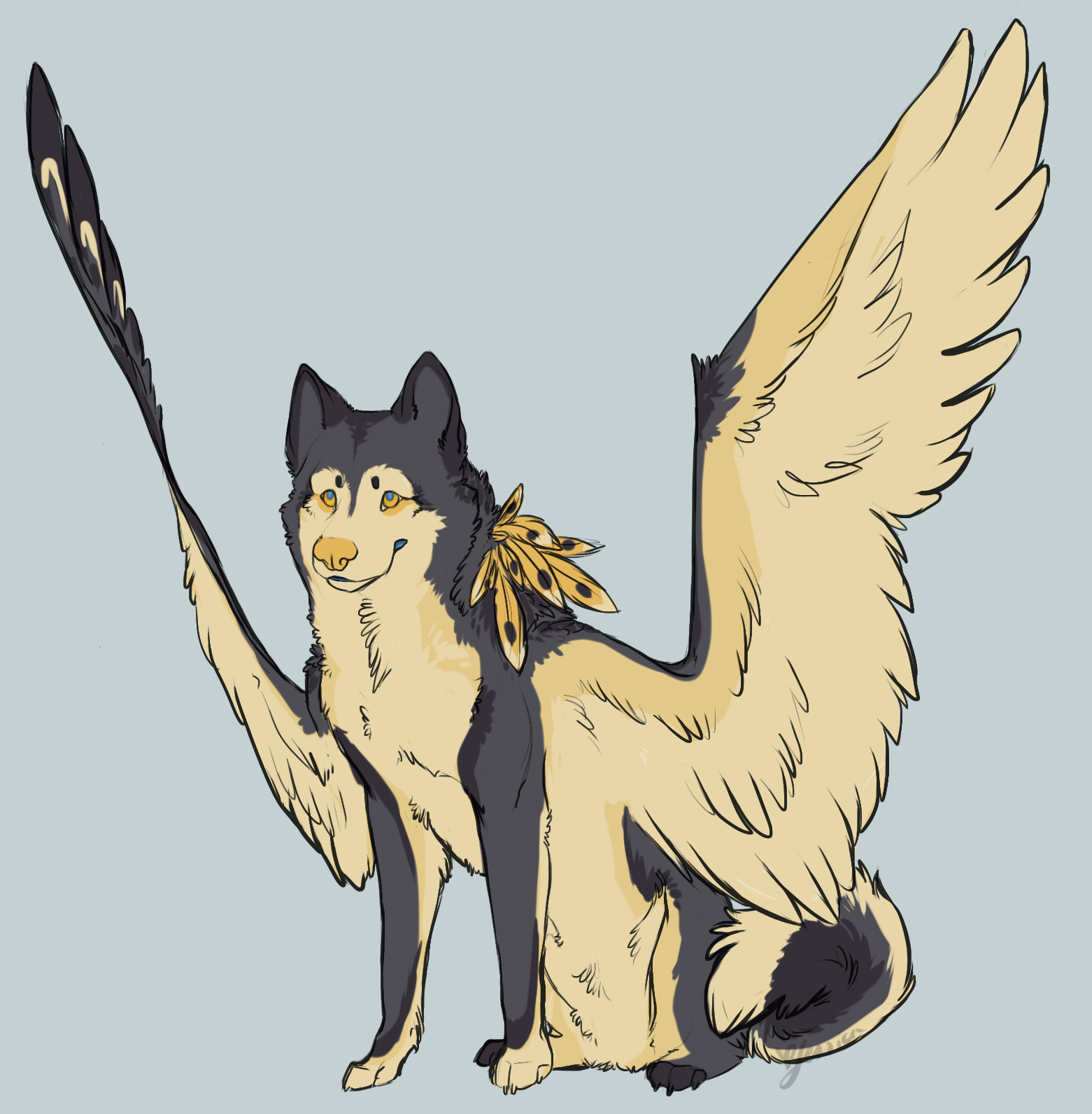 Heaven Hound {SOLD} by Ticklebutt on DeviantArt