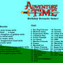 Adventure Time Birthday Scenario Game