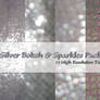 Silver Bokeh + Sparkles Pack