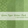 Green Paper Texture Pack