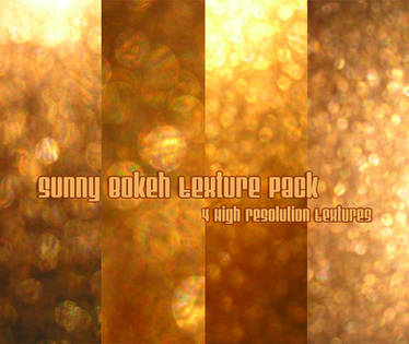 Sunny Bokeh Texture Pack