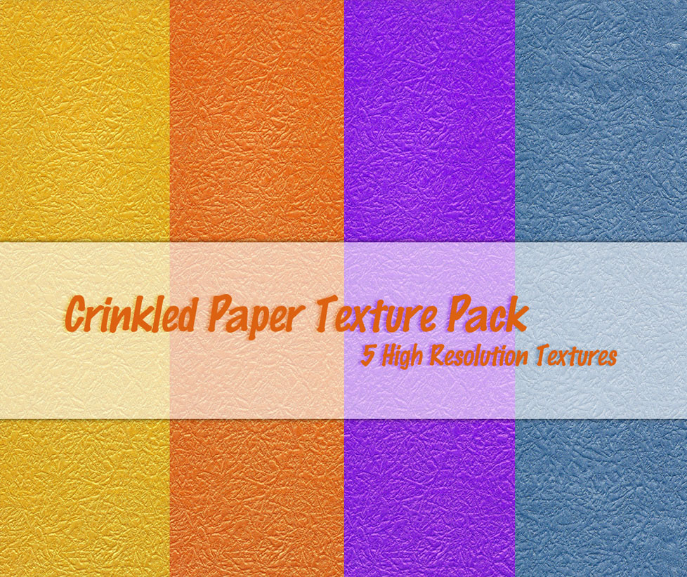 Crinkled Paper Texture Pack