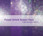 Purple Bokeh Texture Pack