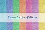 Random Letters Patterns