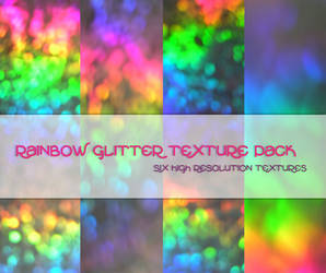 Rainbow Glitter Texture Pack