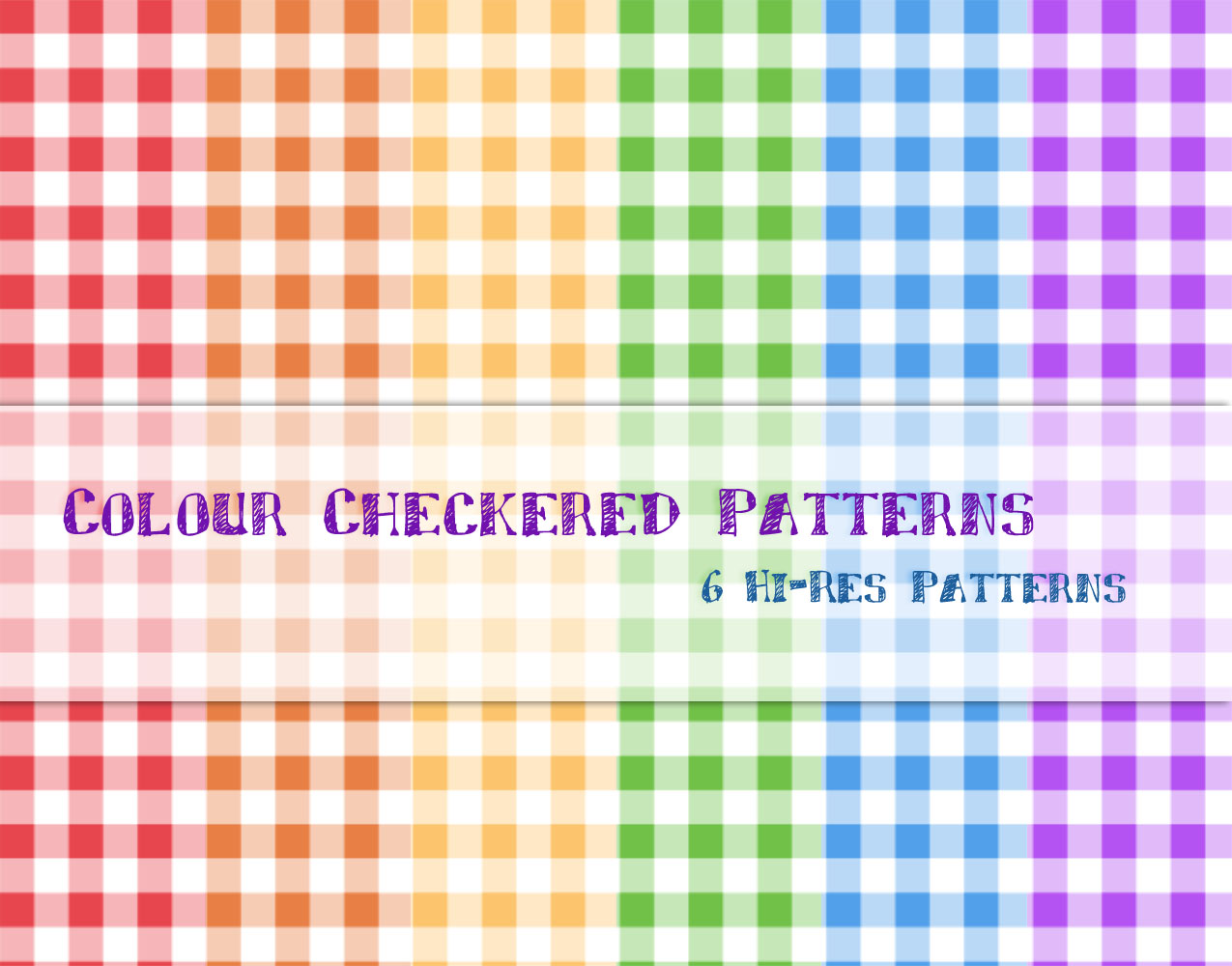 Colour Checkered Patterns