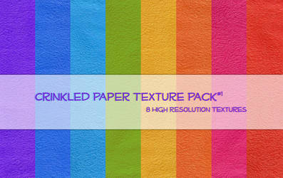 Crinkled Paper Texture Pack1