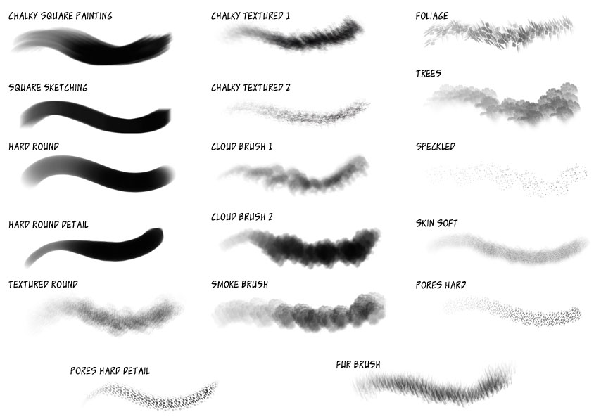Rahll's Brush Set For Corel Painter by roryseviltwin on DeviantArt