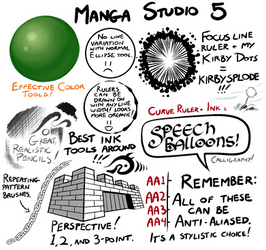 Manga Studio 5 Brushes