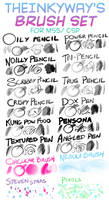 Manga Studio 5 / Clip Studio Paint Brush Pack