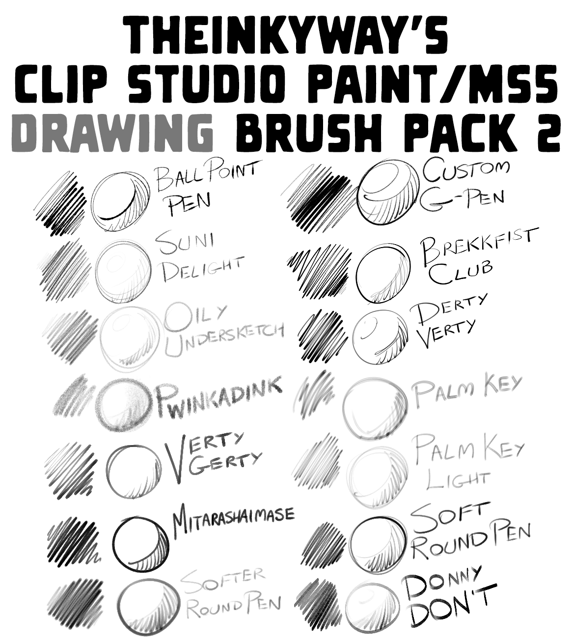 Does anyone have a brush like the sketch brush in Kleki? Or anything  similar? - CLIP STUDIO ASK