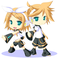 Kagamine Rin and Len Animated by Kaza-SOU on DeviantArt