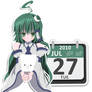 Sanae Kochiya Calendar