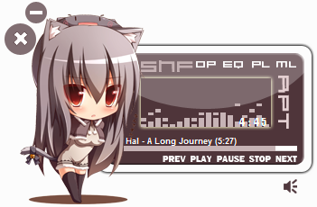 Chibi Neko Girl 2 Winamp