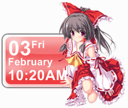 Hakurei Reimu 2 Calendar