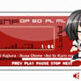 Chibi Shameimaru Aya Winamp Skin