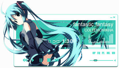 Hatsune Miku 6 Winamp by Kaza-SOU, visual art