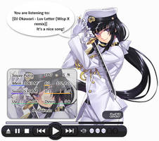 Female Admiral Rainmeter