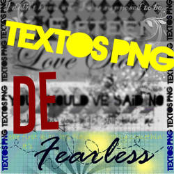 Pack Textos De Taylor Swift FEARLESS