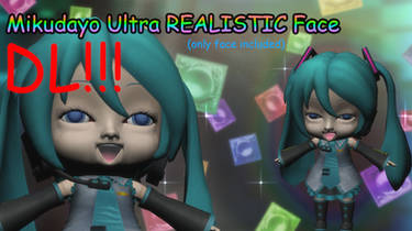 Mikudayo Ultra Realistic Face DL