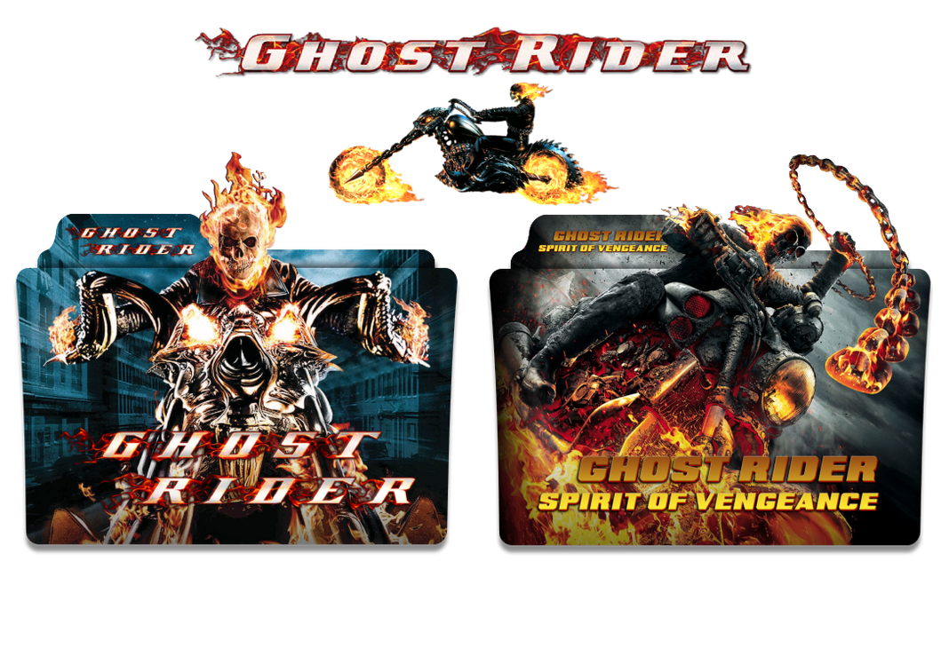 Ghost Rider (2007-2011) Duology Movie Folder Icons by MrNMS on DeviantArt