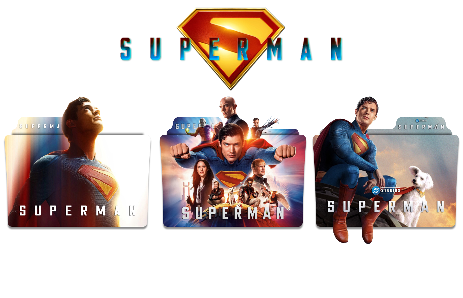 Superman (2025) Movie Folder Icons by MrNMS on DeviantArt