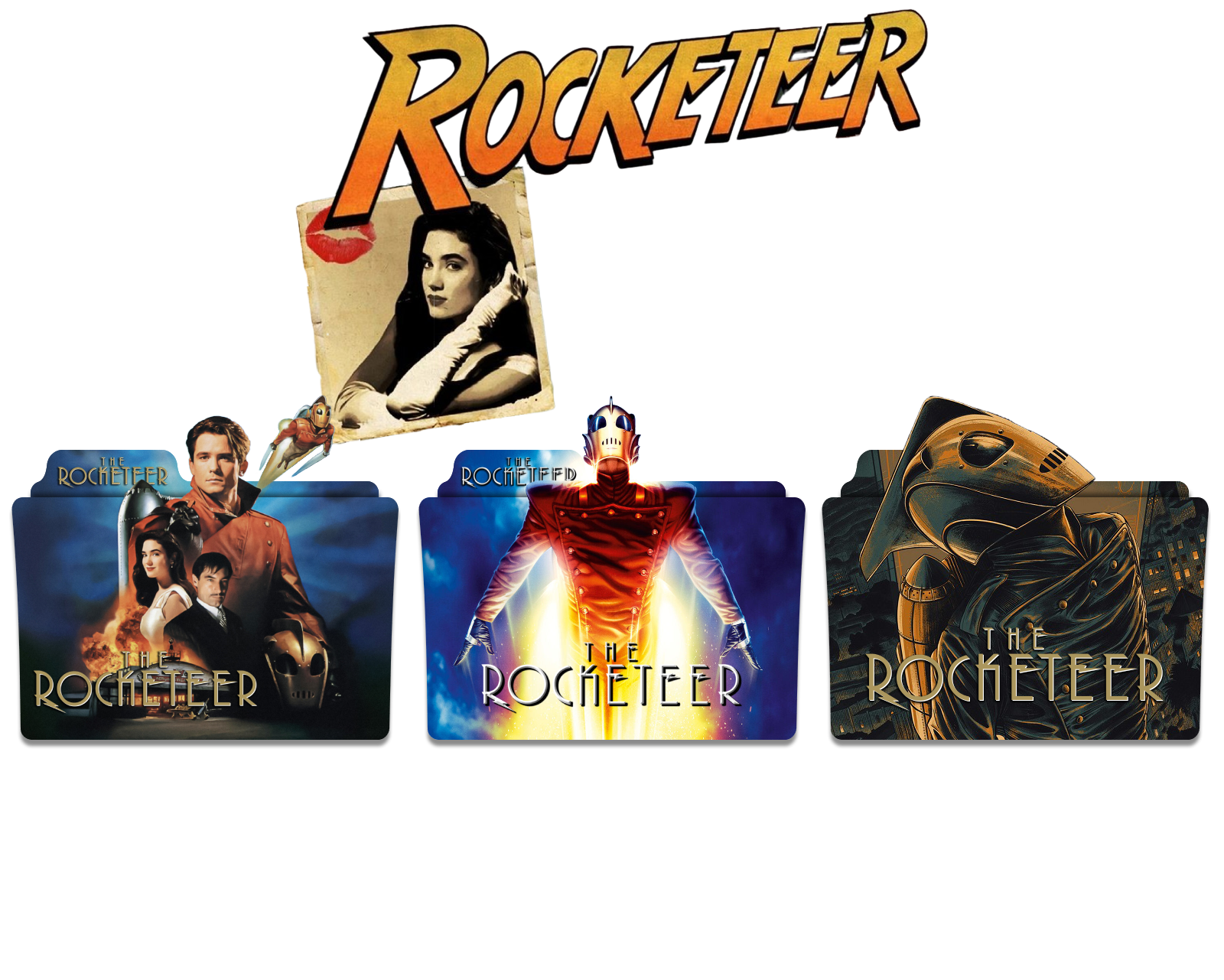 The Rocketeer (1991) Movie Folder Icons by MrNMS on DeviantArt