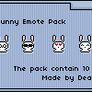 Bunny Emote Pack