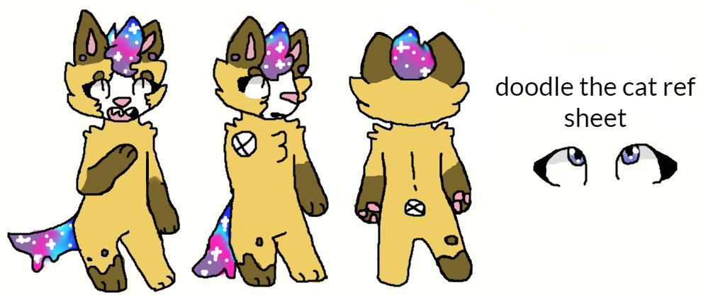main fursona ref sheet by Gotreer on DeviantArt