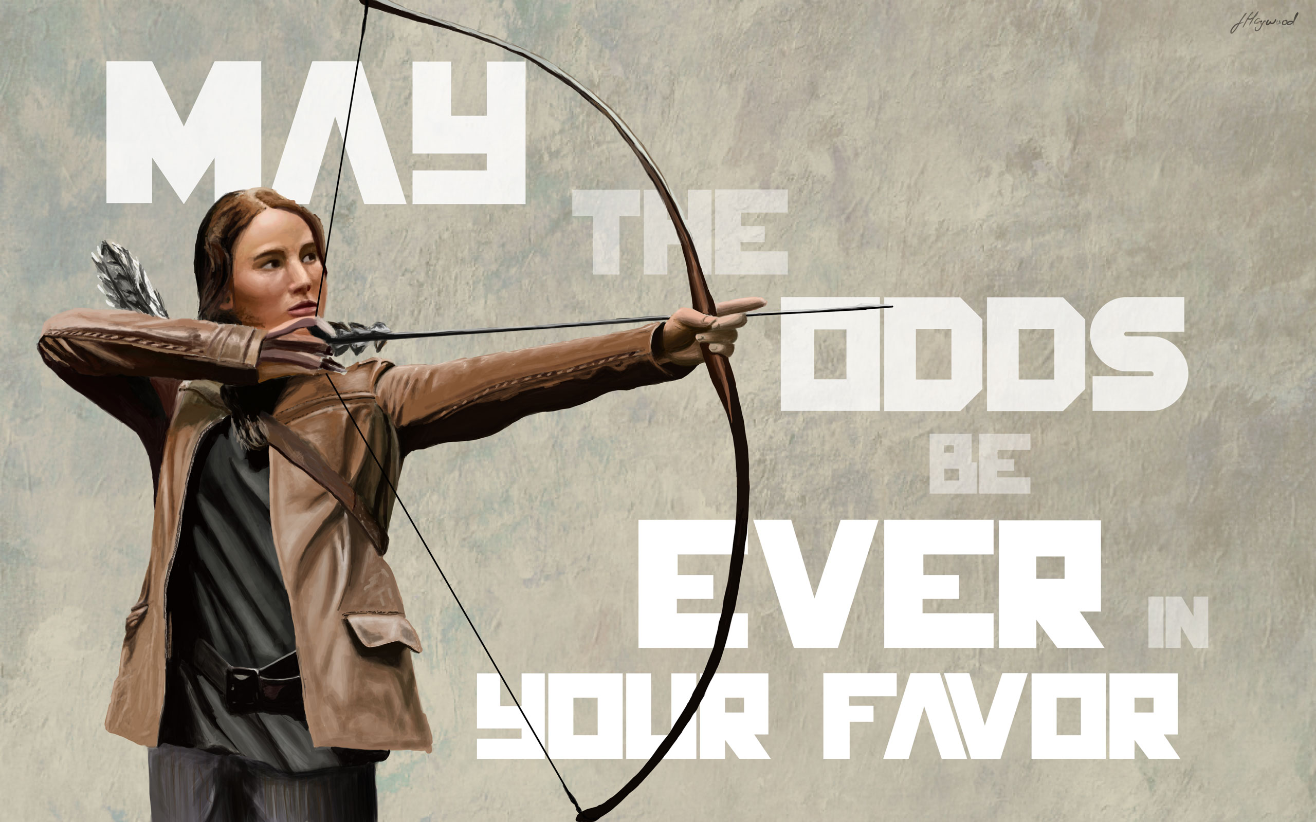 Hunger Games: Katniss (Wallpaper)