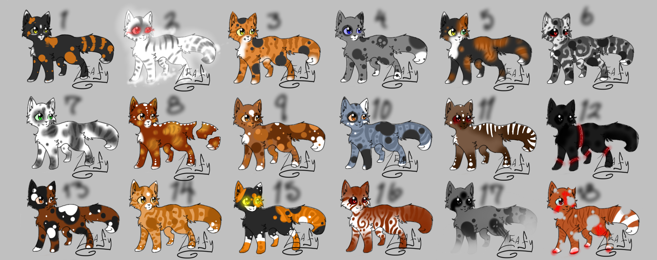 Halloween Kitty AdoptsCLOSED by leafstep on DeviantArt