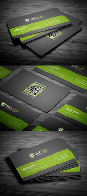 Free Rounded Corporate Business Card