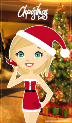 Christmas Doll .png y .psd