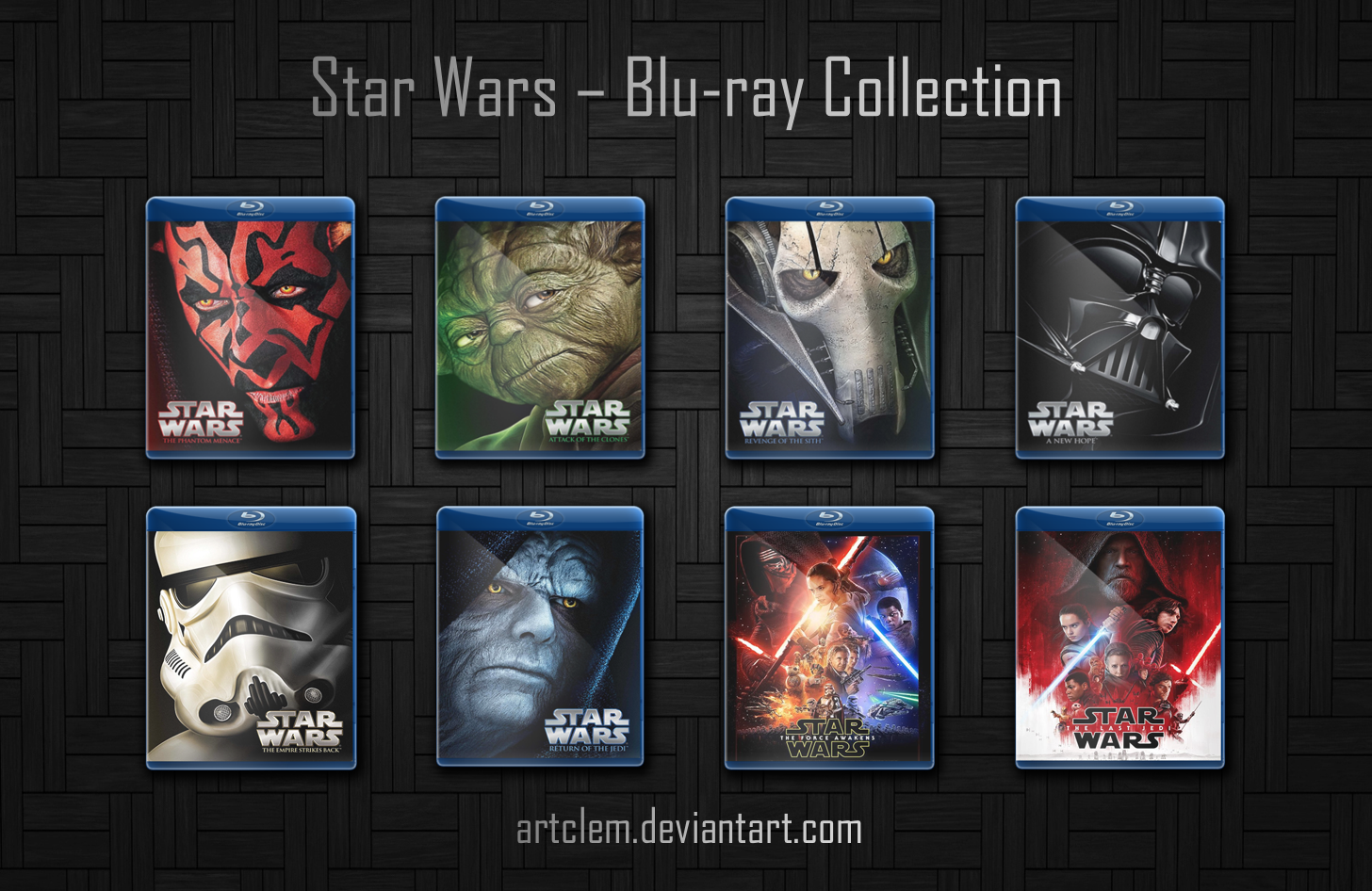 Star Wars - Complete Saga Folder icons