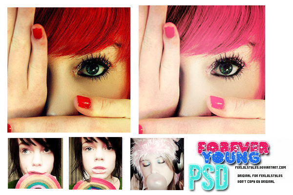 Forever young PSD