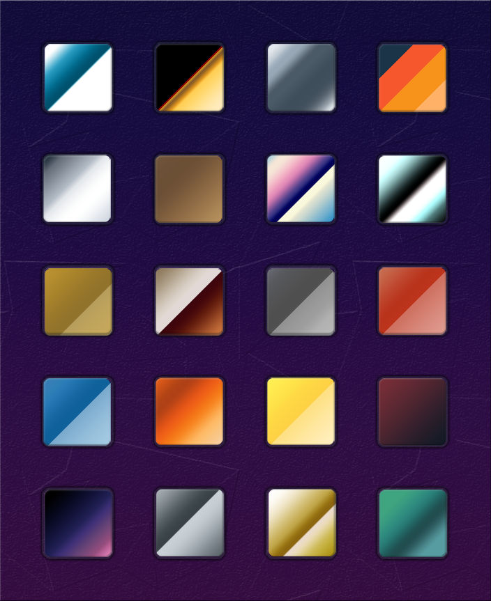 20 Gradients Set 02 by spacerobots on DeviantArt