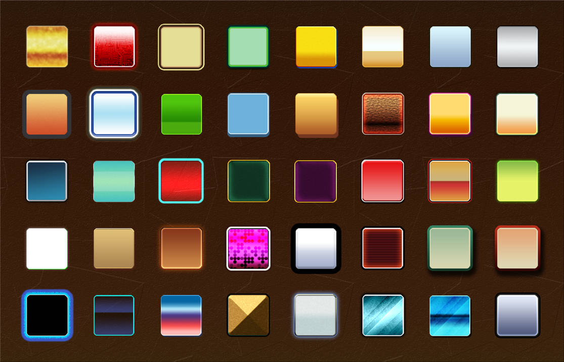 40 Layer Styles Set 05 by spacerobots on DeviantArt