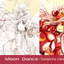 Moon dance-lineart
