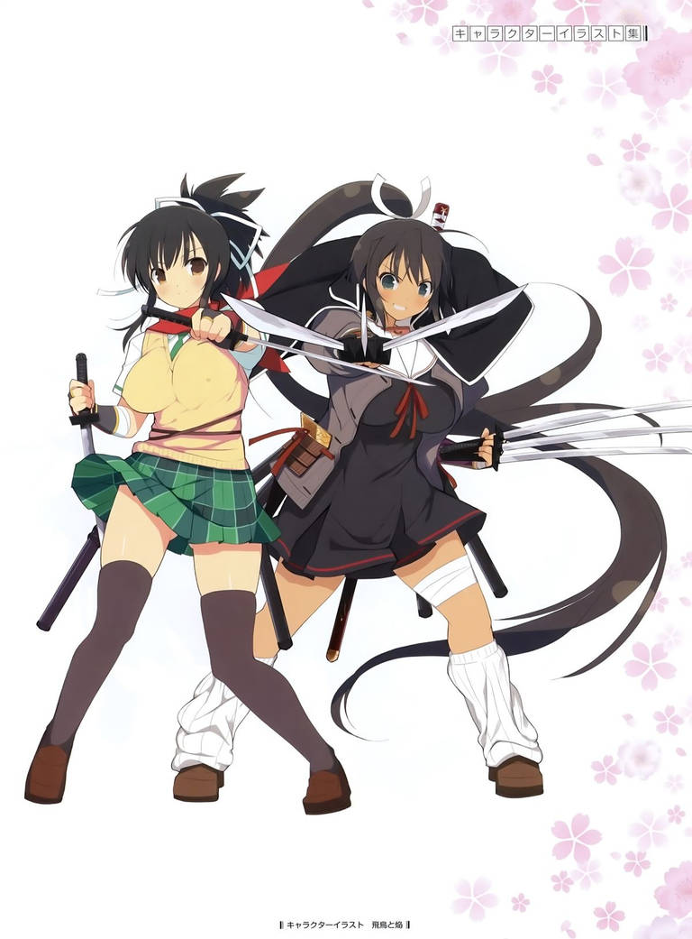 Senran Kagura A Merry Senran Christmas by MajorMikePowell on DeviantArt