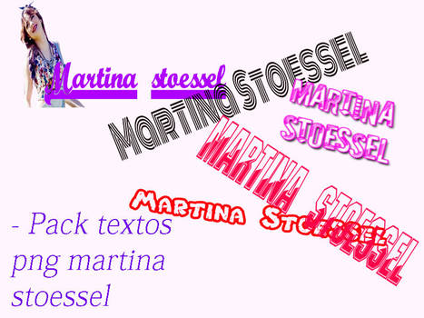 Textos png martina stoessel