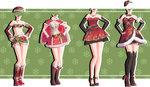 [DL] Christmas Outfits Pack #2 by Freya-Vhal