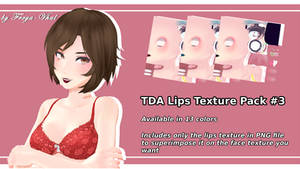 [DL] TDA Lips Texture Pack #3