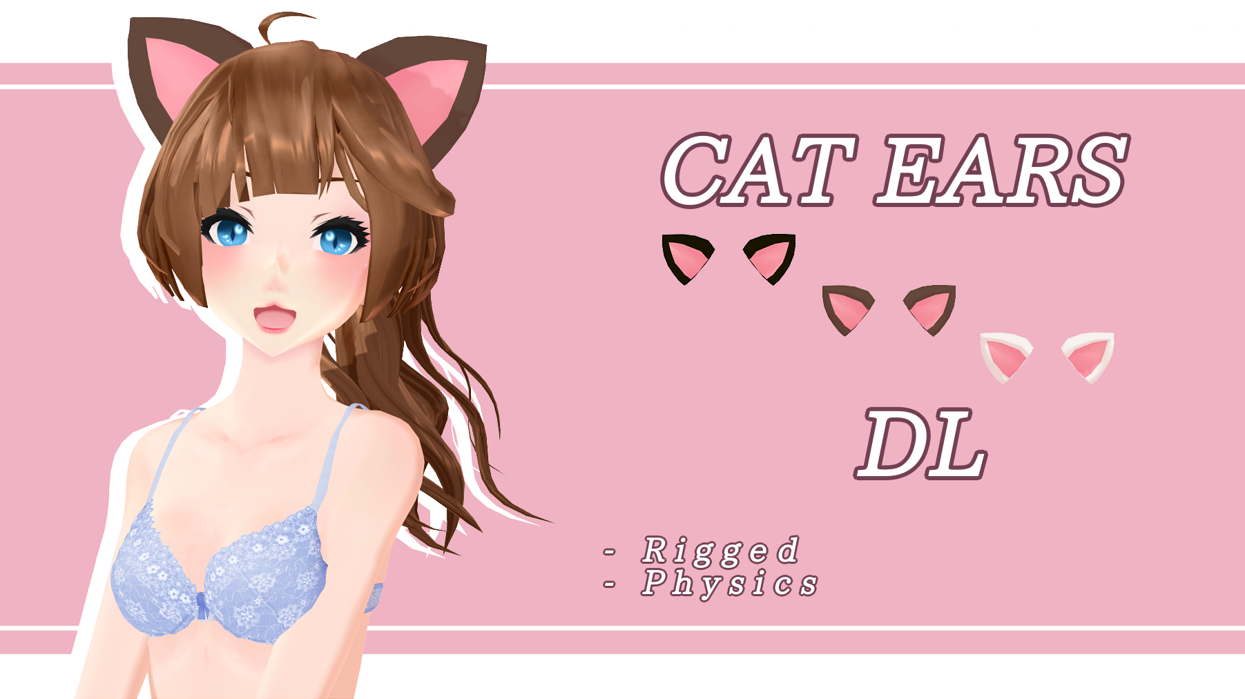 [DL] Cat Ears by FreyaVhal on DeviantArt
