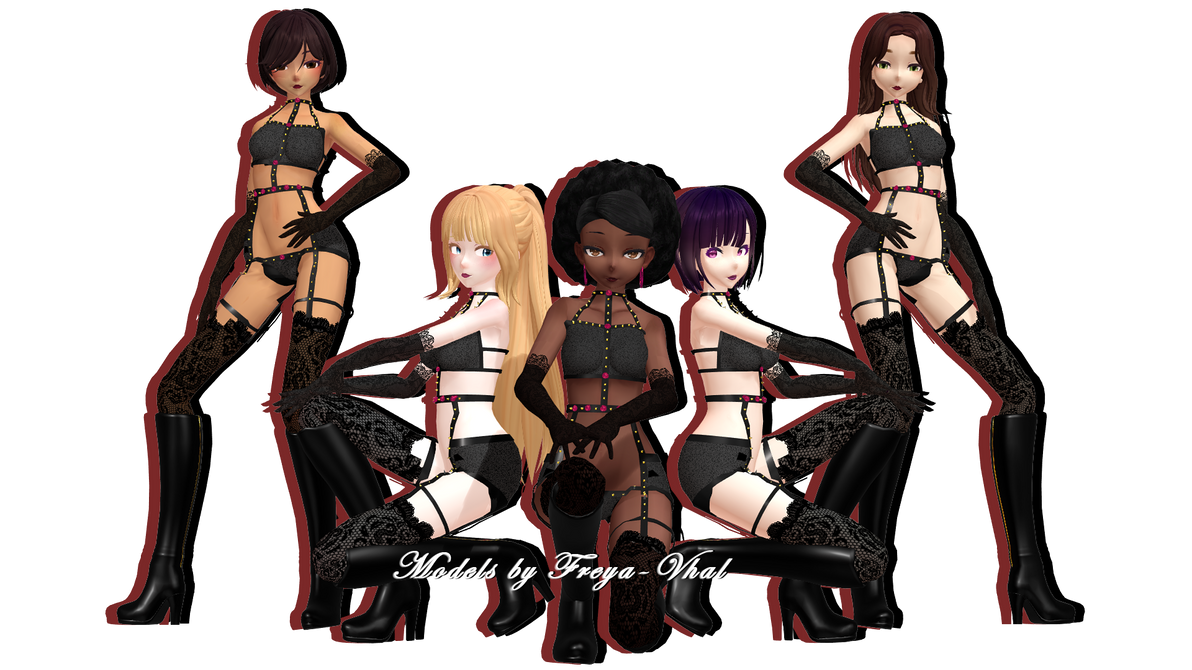 [DL] BG Dancers Body Harness by FreyaVhal on DeviantArt