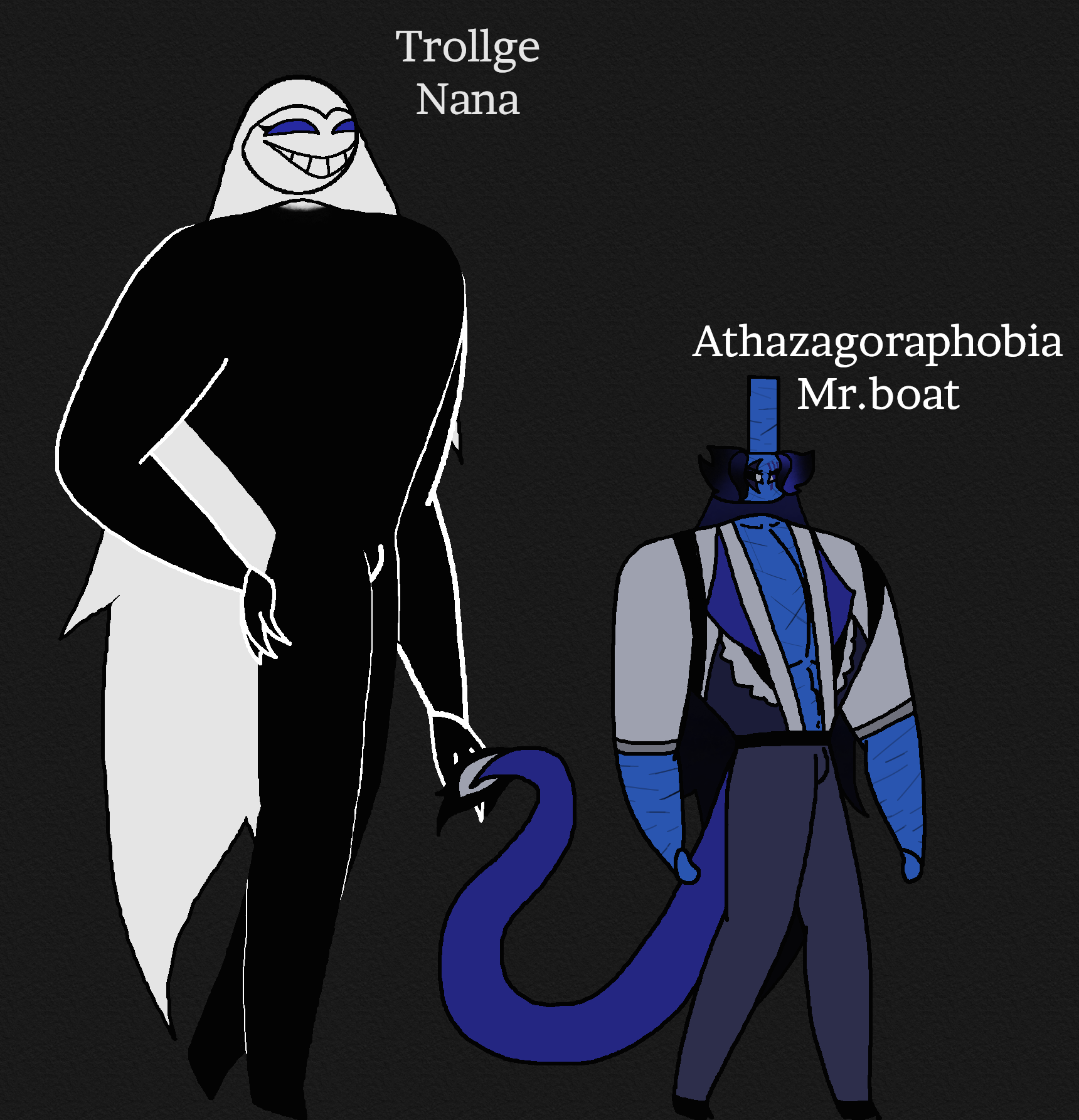Me and mr.boat but trollge files by nana2514 on DeviantArt