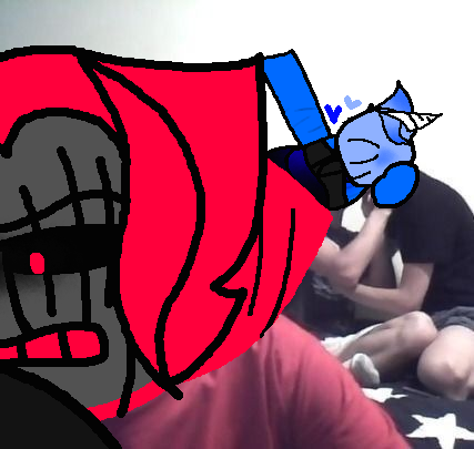 When blixer.exe see cube and mr.boat together by nana2514 on DeviantArt