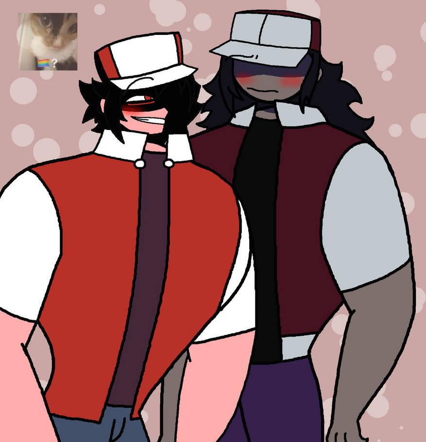 Glitchy red x steven(Aka strangled red) by nana2514 on DeviantArt