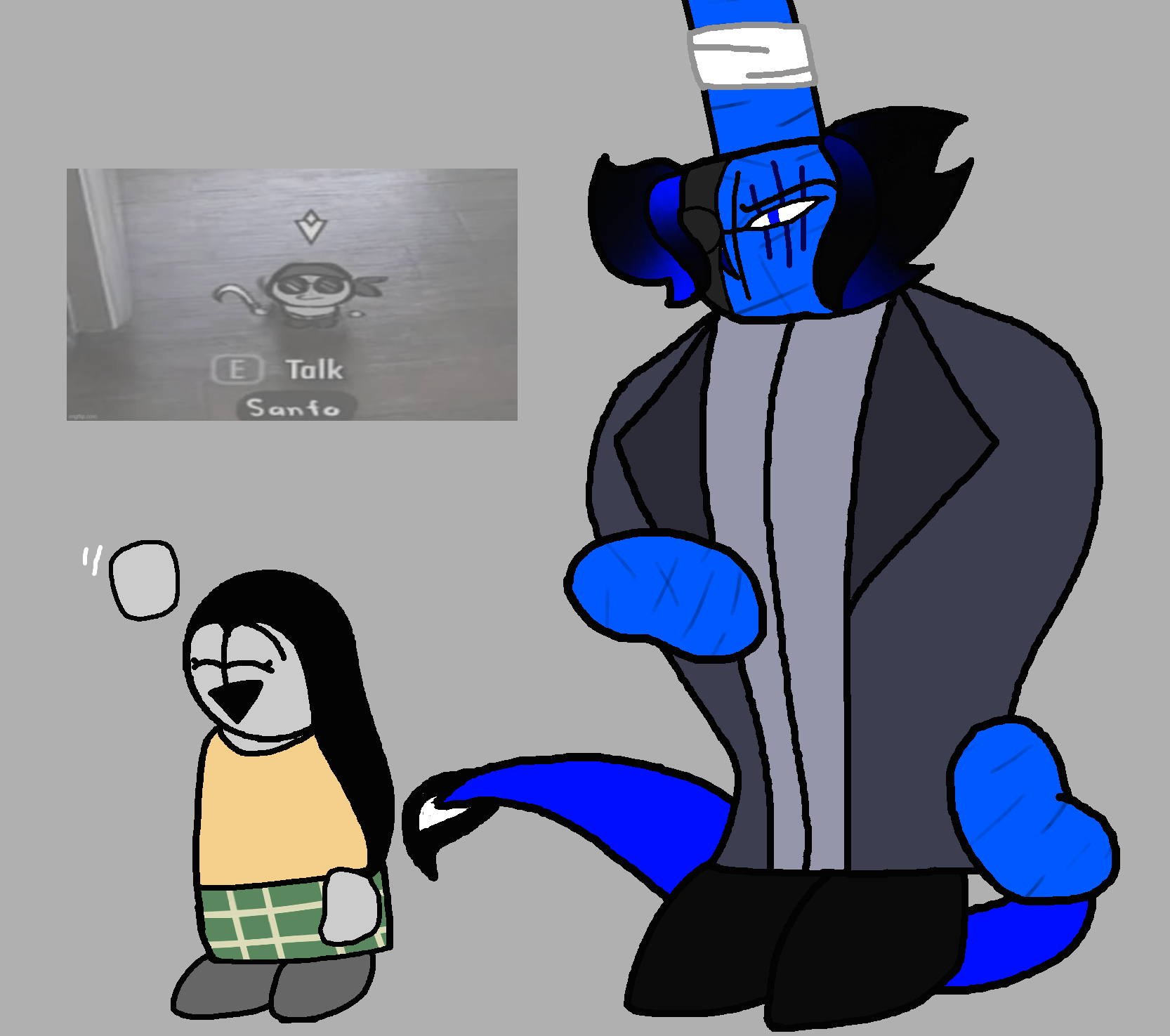 Me and mr.boat in madness combat by nana2514 on DeviantArt