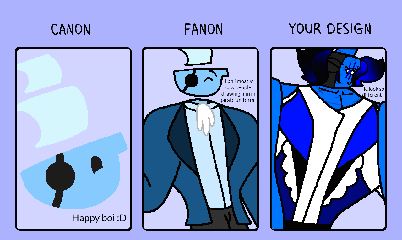 Canon and fanon design by nana2514 on DeviantArt